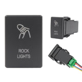 rock lights push switch