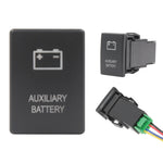 auxiliary battery push switch