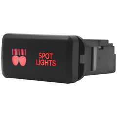 Push Switch suit Toyota Large Horizontal - Red LED - 33 Styles - 0