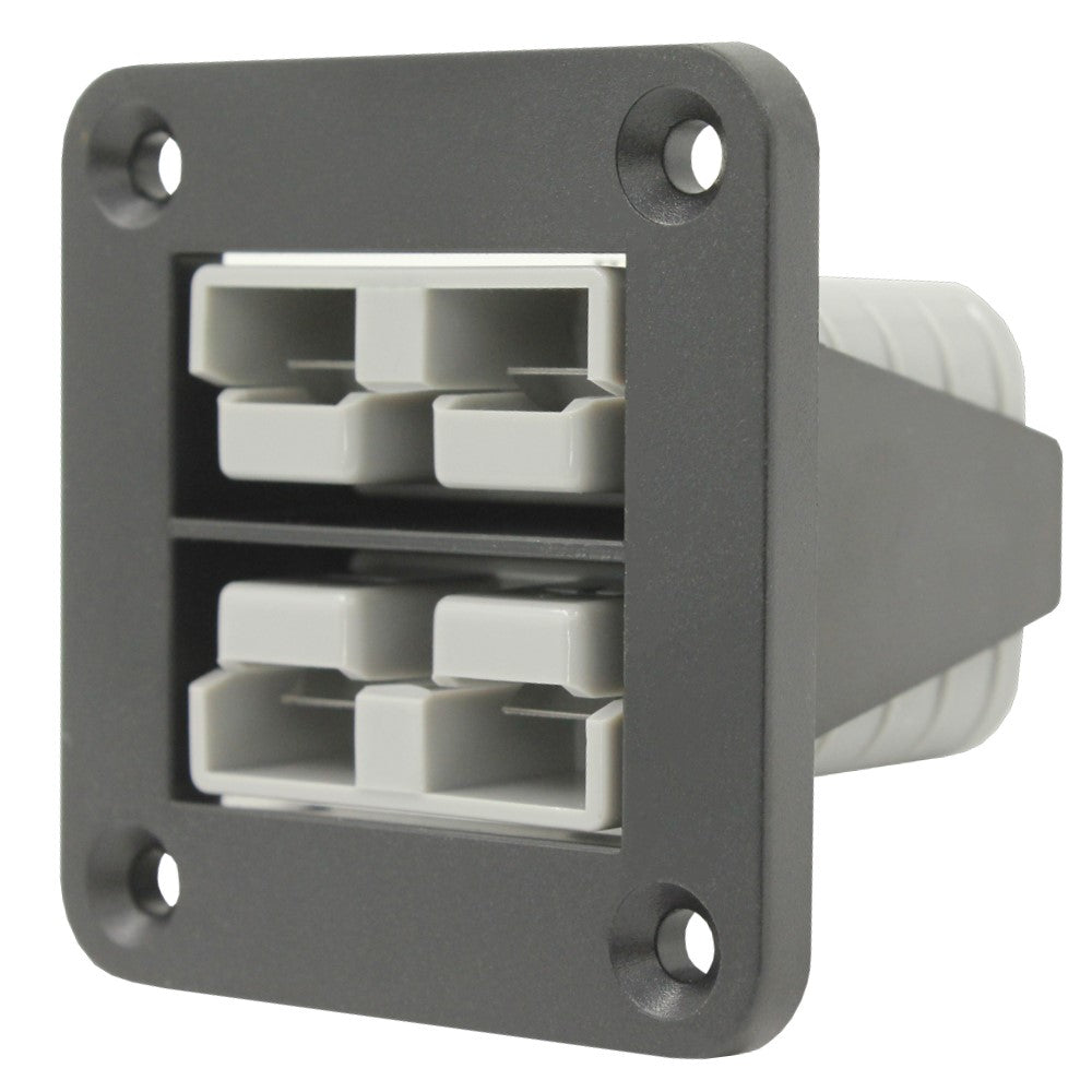 Dual 50A Anderson Type Plug Flush Mount by Switch Boss