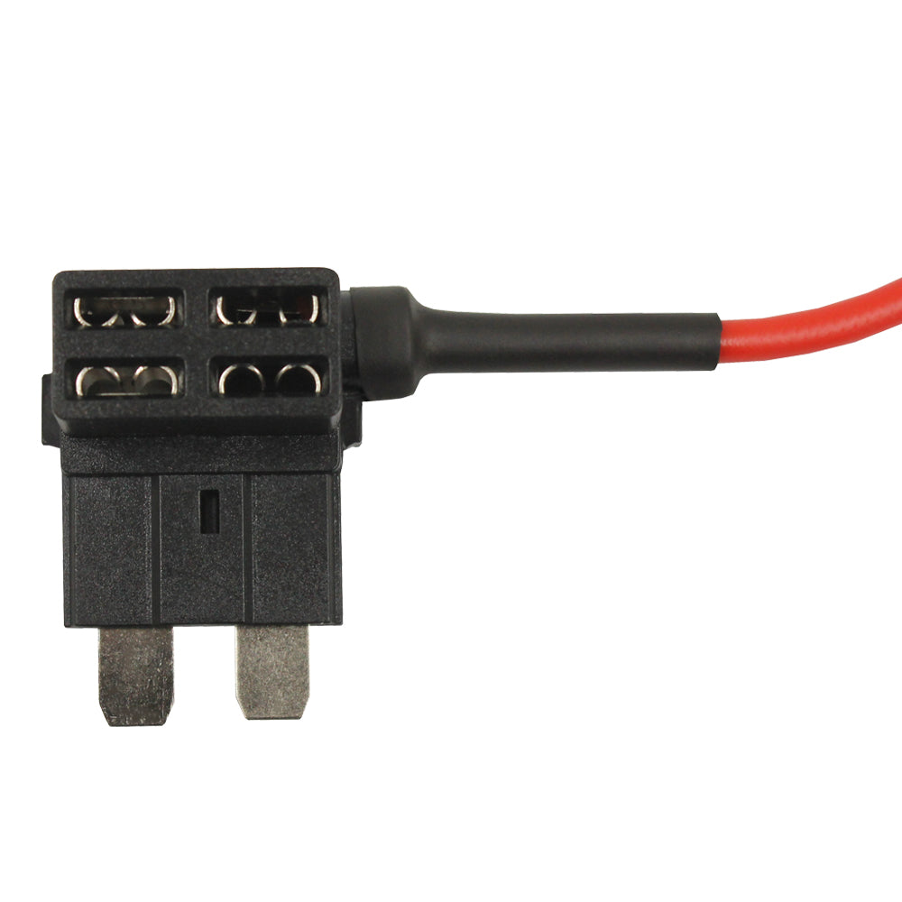 Double ATO (Regular) Blade Fuse Socket Wire Tap by Switch Boss