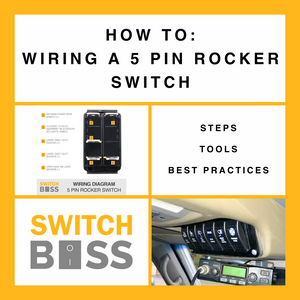 5 Pin Rocker Switch