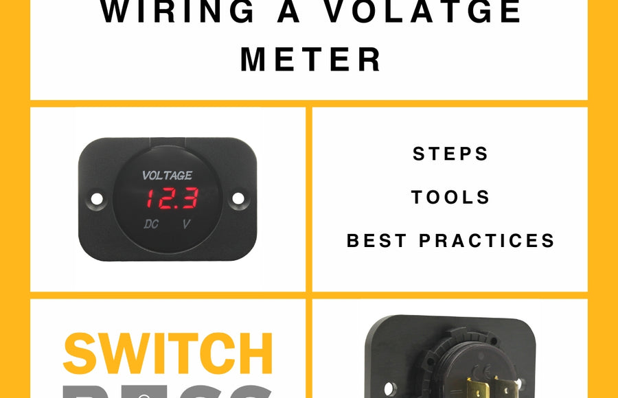 How to: Wiring a battery voltage meter