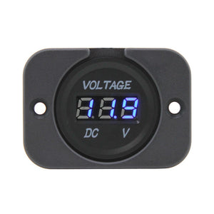 How to wire a battery voltage monitor