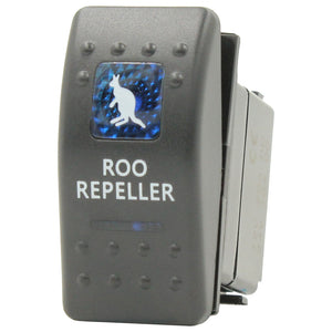 Roo Repeller Rocker Switch in RED and BLUE - New Product Release