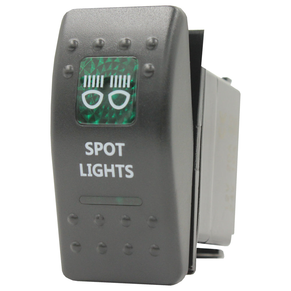 Green LED Rocker Switches - New Product Release