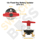12V Fixed Key Battery Isolator-9