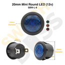 20mm Mini Round LED (12V)-15