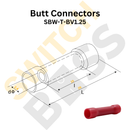 Insulated Crimp Butt Connectors-5
