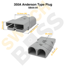 350A Anderson Type Plug-6