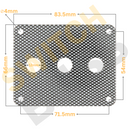 3 Gang Toggle Switch Panel Carbon