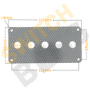 5 Gang Toggle Switch Panel Carbon