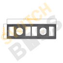 6 Gang Rocker Switch + Accessory Housing-10