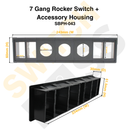 7 Gang Rocker Switch + Accessory Housing-12