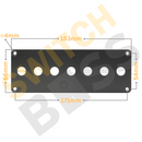 7 Gang Toggle Switch Panel