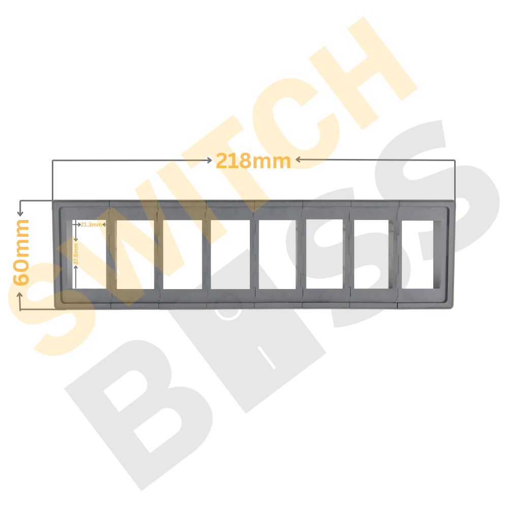8 Gang Rocket Switch Panel