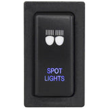 Push Switch suit Toyota Old Vertical - Blue LED - 33 Styles