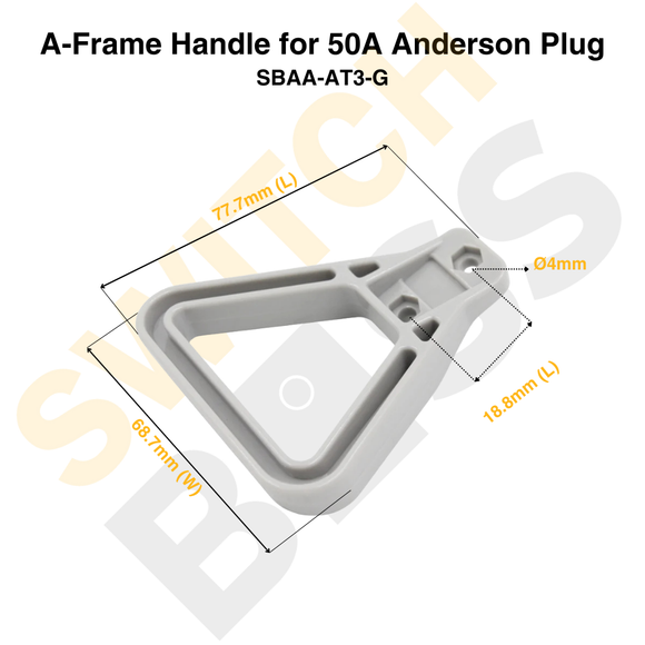 A-Frame Handle for 50A Anderson Plug