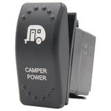Laser Etched Rocker Switch - Red LED - 82 Styles