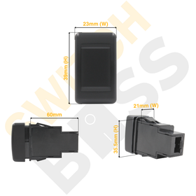 Custom Push Switch suit Isuzu Truck F & N Series - 0