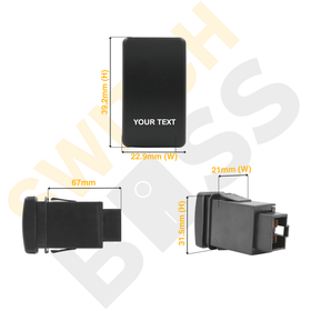 Custom Push Switch suit Mazda BT50 (Gen 1) - 0