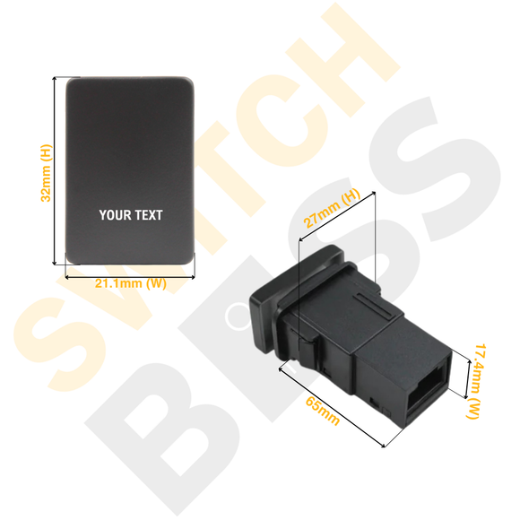 Custom Push Switch suit Mitsubishi Small