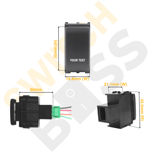 Custom Push Switch suit Nissan Large