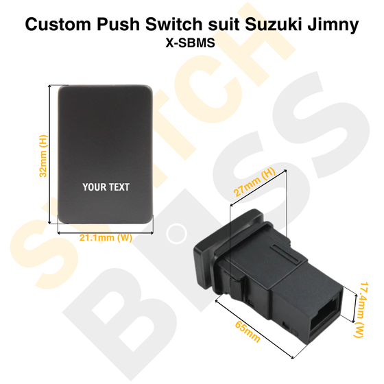 Custom Push Switch suit Suzuki Jimny