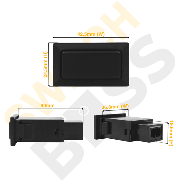 Custom Push Switch suit Toyota Old Horizontal