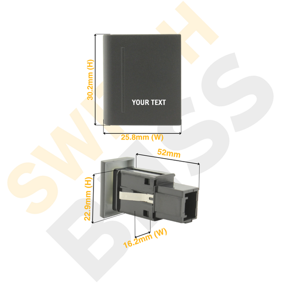 Custom Push Switch suit Volkswagen Small (Left)