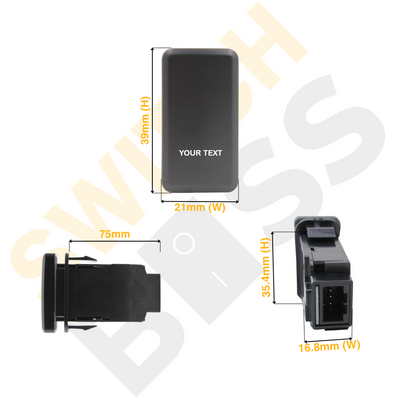 Custom Push Switch suit Toyota Large