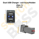 Dual USB Charger - suit Isuzu/Holden (Gen 1)-7