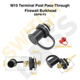 M10 Terminal Post Pass-Through - Firewall Bulkhead