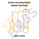 Insulated Male Spade Terminals