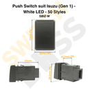 Push Switch suit Isuzu (Gen 1) - White LED - 50 Styles-61