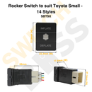Rocker Switch to suit Toyota Small - 14 Styles-26