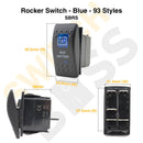 Rocker Switch - Blue - 93 Styles-3