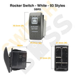 Rocker Switch - White - 93 Styles