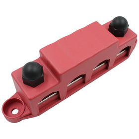 4 Gang M10 Power Distribution Block - Bus Bar - 0