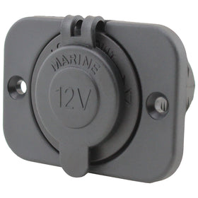 12V Cigarette Power Socket - Round - 0