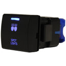 Push Switch suit Toyota Square - Deep Blue LED - 46 Styles-3