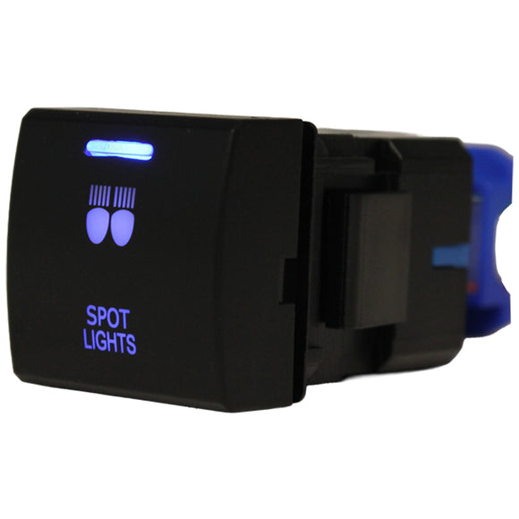 Push Switch suit Toyota Square - Deep Blue LED - 46 Styles