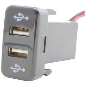 Dual USB Charger - suit Toyota Large - 0