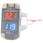 Temperature + Volt Display - suit Toyota Large