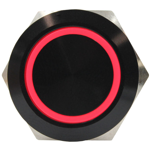 19mm Push Button Switch with Red LED