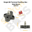 Single M6 Terminal Post/Bus Bar - Side Mount-8