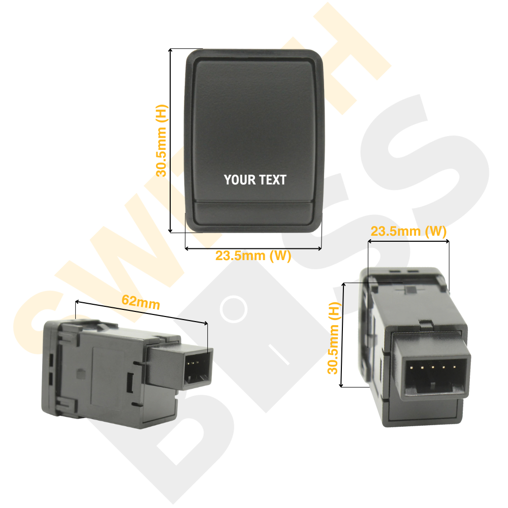 Custom Push Switch suit Nissan Small - 0