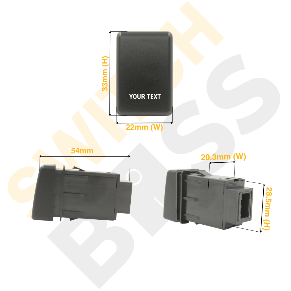 Custom Push Switch suit Isuzu/Holden (Gen 1) - 0