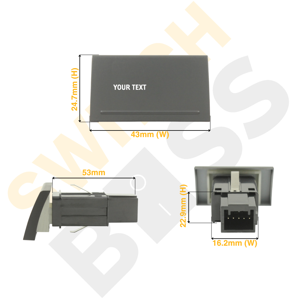 Custom Push Switch suit Volkswagen Large - 0