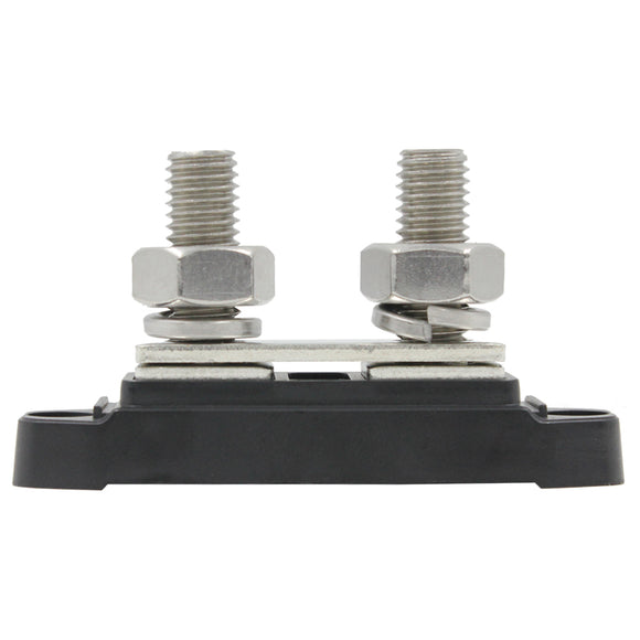 twin m10 power distribution bolt on cover black